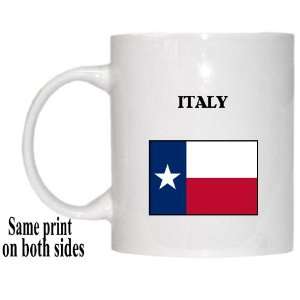  US State Flag   ITALY, Texas (TX) Mug 