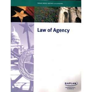    Law of Agency (Texas Real Estate Licensing) Carolyn Rogers Books