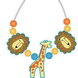  Crafty Necklace Kit   Giraffe and Lions Toys & Games