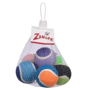  Zanies Tennis Minis Dog Toy, 2 Inch, 6 Pack