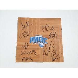  2012 ORLANDO MAGIC Team Signed Autographed NBA Basketball 