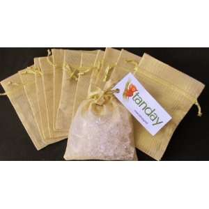    Tanday 12 Metallic Gold Organza Gift Bags 5x7 Everything Else