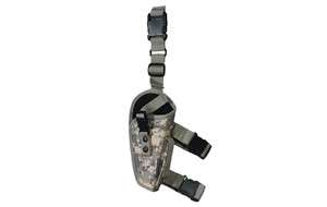 UTG Tactical Gun Holster ACU CAMO Drop leg Pistol Mag Duty Belt 