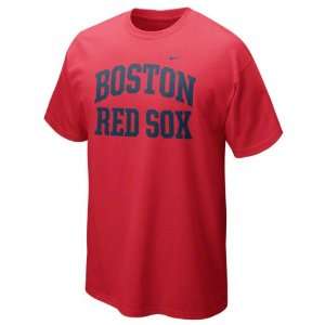  Boston Red Sox Red Nike 2012 Arch T Shirt Sports 