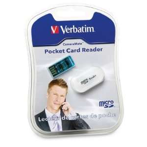  Verbatim Pocket Card Reader, for micro SD Cards, w 