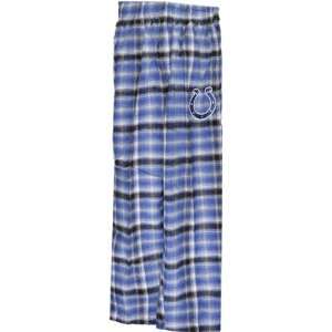 Indianapolis Colts Youth Flannel Plaid Pants:  Sports 