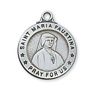  St. Maria Faustina Comes With 20 Chain In Gift Box Patron Saint St 