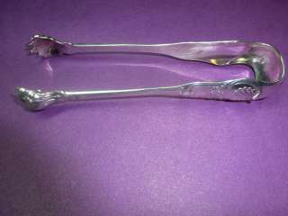   Puiforcat French Sterling Silver 950 Sugar Ice Tongs Antique  