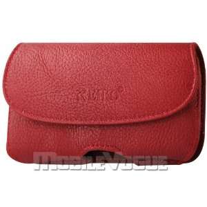  Horizontal Pouch HP18A IPHONE3G PLUS RED Cell Phones 