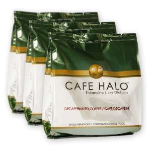 Cafe Halo 3 Flavor Natural Decaf Variety Pack (4.23 Ounce), 16 Count 