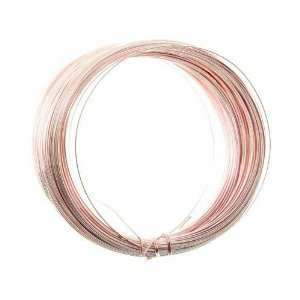26 Gauge PINK Silver Plated Craft Wire, Darice 3959 03, 30 yards (3 