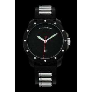  Android Mens AD435BKK Revolver 48 Black Dial Watch 