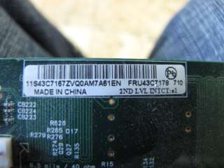 IBM Lenovo Broadcom GI 8806 MotherBoard FRU 43C7178  