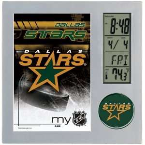  Dallas Stars Digital Desk Clock: Sports & Outdoors