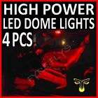 PIECE PACKAGE DEAL RED DOME MAP INTERIOR LED LIGHTS  