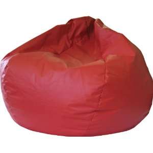   Medal 30008446807 Small Leather Look Bean Bag for Children, Scarlet