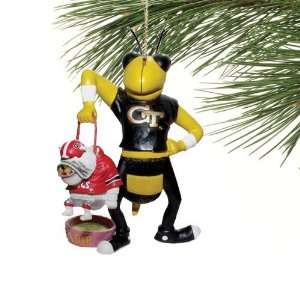   Flea Dip Rivalry Holiday Ornament vs.Georgia