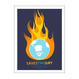  SAVES THE DAY   Limited Edition Concert Poster   by 