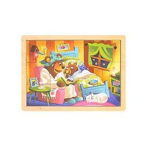  Imaginarium 12 Piece Jigsaw Puzzle   Bedtime Bears: Toys 