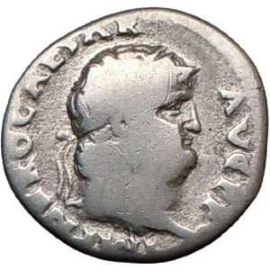  NERO 66AD Rome Genuine Authentic Ancient Silver Roman Coin 