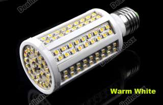 9W E27 168 LED 3528 SMD Screw Corn Light Bulb Lamp 200 230V 840LM Two 