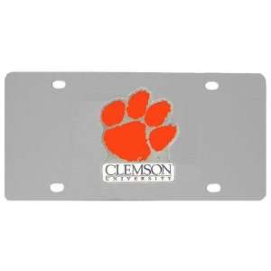  Clemson Tigers NCAA License/Logo Plate
