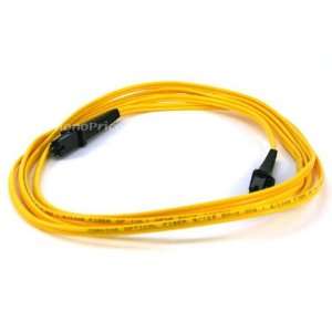  Fiber Optic Cable, MTRJ (Male)/MTRJ (Male), Single Mode 