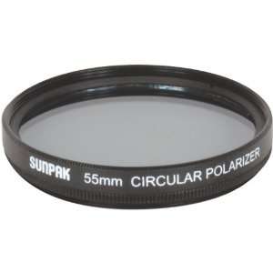    Cp Standard Circular Polarizer Filter (55Mm) by Sunpak Electronics