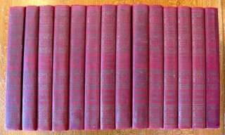 14 Volumes JOHN STODDARDS LECTURES HC 1925 Geo Shuman  