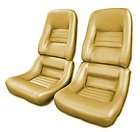 corvette c3 mounted leather like seat covers 79 82 fits
