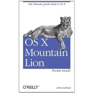  OS X Mountain Lion Pocket Guide (9781449330323) Chris 