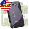 Black Hybrid gel with stand TPU cover case for Samsung Galaxy Note 