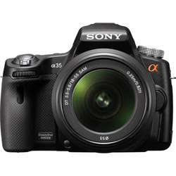 Sony SLT A35 16.2MP Digital SLR Camera with 18 55mm Lens   