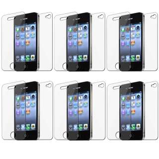   LCD Screen Protector Apple Iphone 4/ 4S (Pack of 6)  