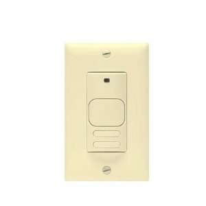   Circuit Occupancy Sensor with Manual Override, Ivory