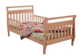 Dream On Me Wood Pink Child Toddler Bed ,Guard rails  