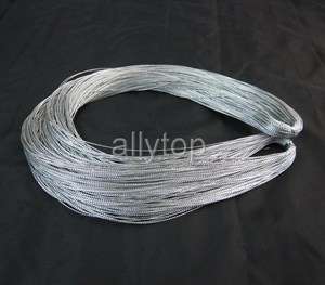 Metallic Silver 1 Bundles 20m Thread Jewelry String Cord Beads Wire 