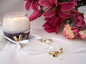 24 Mini Gold Champagne Flute Favours Table Decoration  
