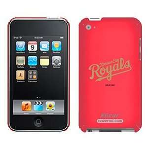  Kansas City Royals in Gold on iPod Touch 4G XGear Shell 