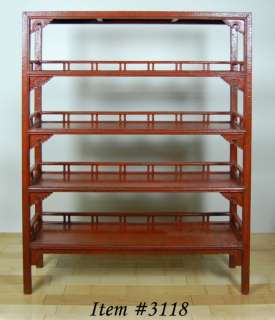   beautiful reddish orange color and ample storage space in feng