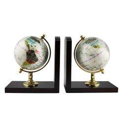 American Atelier Gemstone Globe Bookends  