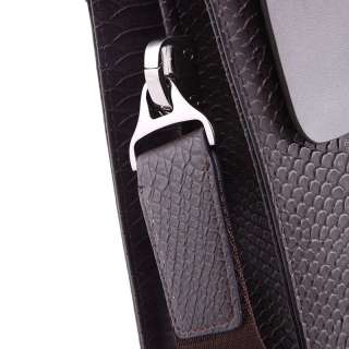 Men Leather Briefcases Business Satchel School Laptop Bag Handbag 