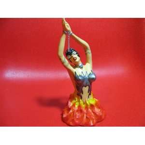   Chained Masked Tattoo Lady Sculpture Figurine Statue: Everything Else