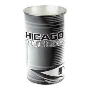  Chicago White Sox MLB 15 Inches Metal Trash Can/Waste 