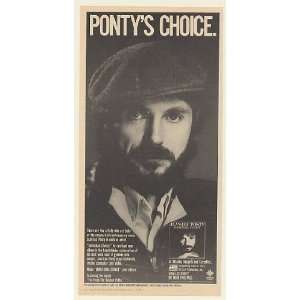  1983 Jean Luc Ponty Individual Choice Atlantic Print Ad (Music 