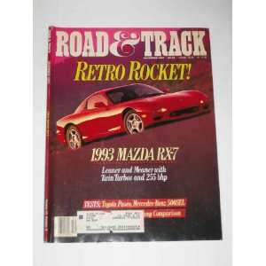   and Track December 1991 1993 Mazda RX 7 Bond Publishing Co. Books