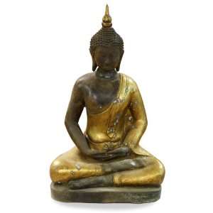  Hand Forged Bronze Meditating Buddha