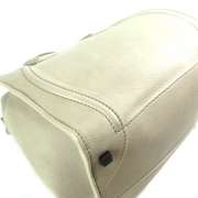 CELINE Leather PHANTOM LUGGAGE Tote Bag Purse Taupe  