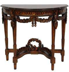 Wood Queen Anne Console Table (China)  Overstock