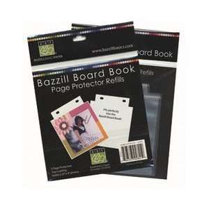  Bazzill Board Book Page Protector Refills Arts, Crafts 